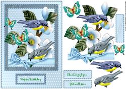 Birds in Bleu