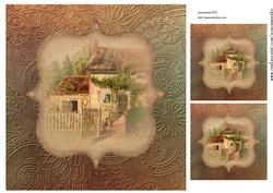 Insert English Vintage Cottage View