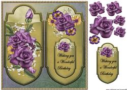 Panels Heritage Roses