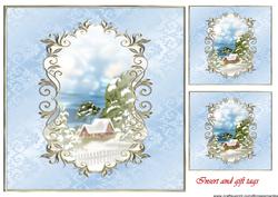 Insert Christmas Village