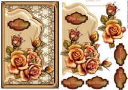 Envelop Golden Roses