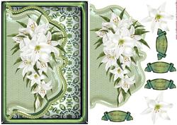 Envelop Sympathy Lilies