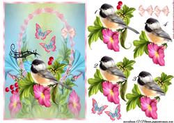 Birdsong in Pink 2