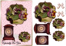 Vintage Pansies