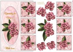 Over the Edge Heritage Roses
