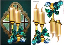 Christmas Window Candle