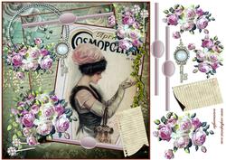 Vintage Cosmopolitan Lady