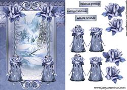 Christmas Winter Roses
