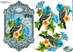 Birdsong in Ornament Frame
