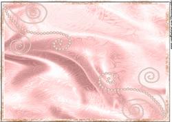 A4 Background with Pearl Corners