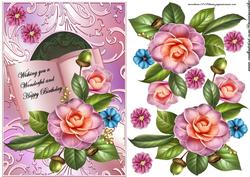 Camelias in Pink