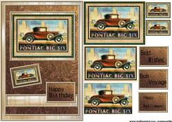 Male Card Pontiac Car Pyramids