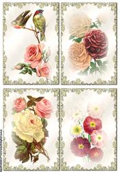 4 Vintage Toppers