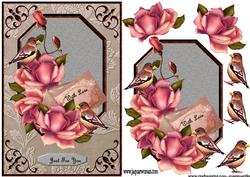 Birds and Roses