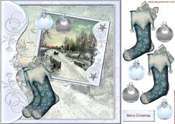 Christmas Snowy Village