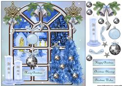 Christmas Church Window