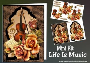 Mini Kit Life is Music