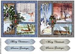 Toppers Vintage Christmas
