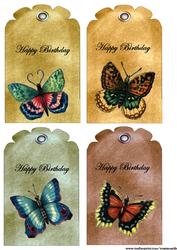 Butterfly Tags
