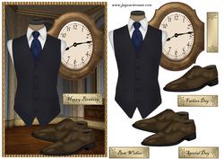 Male Card Gentlemans Clothes 2