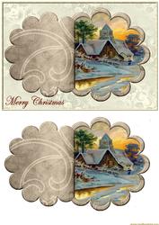 Flippin Out Vintage Christmas Church