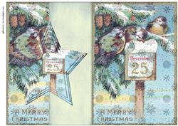 Fold Back Vintage Christmas 3