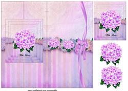 Fold Back Vintage Hydrangea