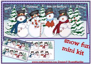 Mini Kit Large Dl Snow Fun