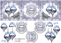 Large Dl Card Baubles