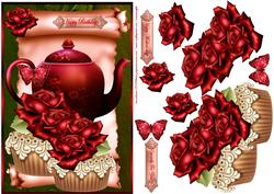 Tea Time Antique Roses