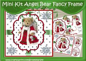 Mini Kit Angel Bear Fancy Frame