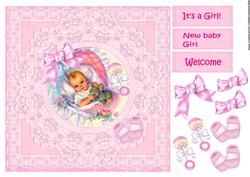 Anglaise Broderie Vintage Baby Girl