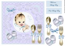 Anglaise Broderie Vintage Baby Boy