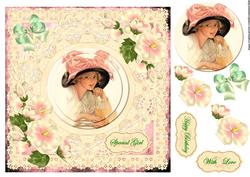 Anglaise Broderie Vintage Girl