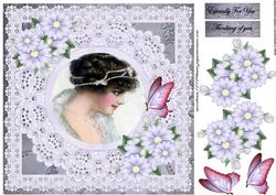 Anglaise Broderie Vintage Girl 2