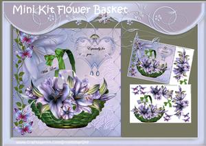 Mini Kit Flower Basket