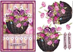 Tulips Basket