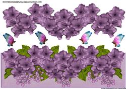 Large Dl Spring Petunias