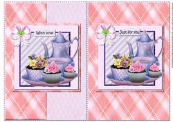 Tea Party Time Fold Back