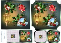 2 Christmas Toppers & Tags