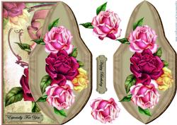 Over the Edge Antique Roses