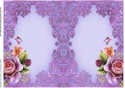 Insert English Roses and Butterflies