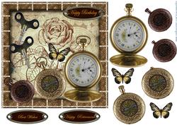 Male Card Vintage Watches