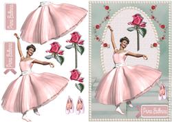Prima Ballerina in Pearl Frame
