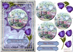 Rose Cottage in Pearl Frame 2
