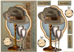 Image of cup511797_936 - Male Card Gentleman's Hat