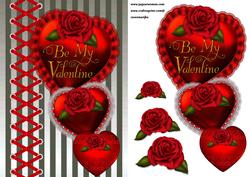 Hearts and Roses Valentine