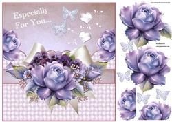 Roses and Satin Bow