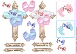 Sympathy Cross Baby Boy & Baby Girl