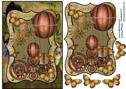 Male Card Vintage Steampunk
